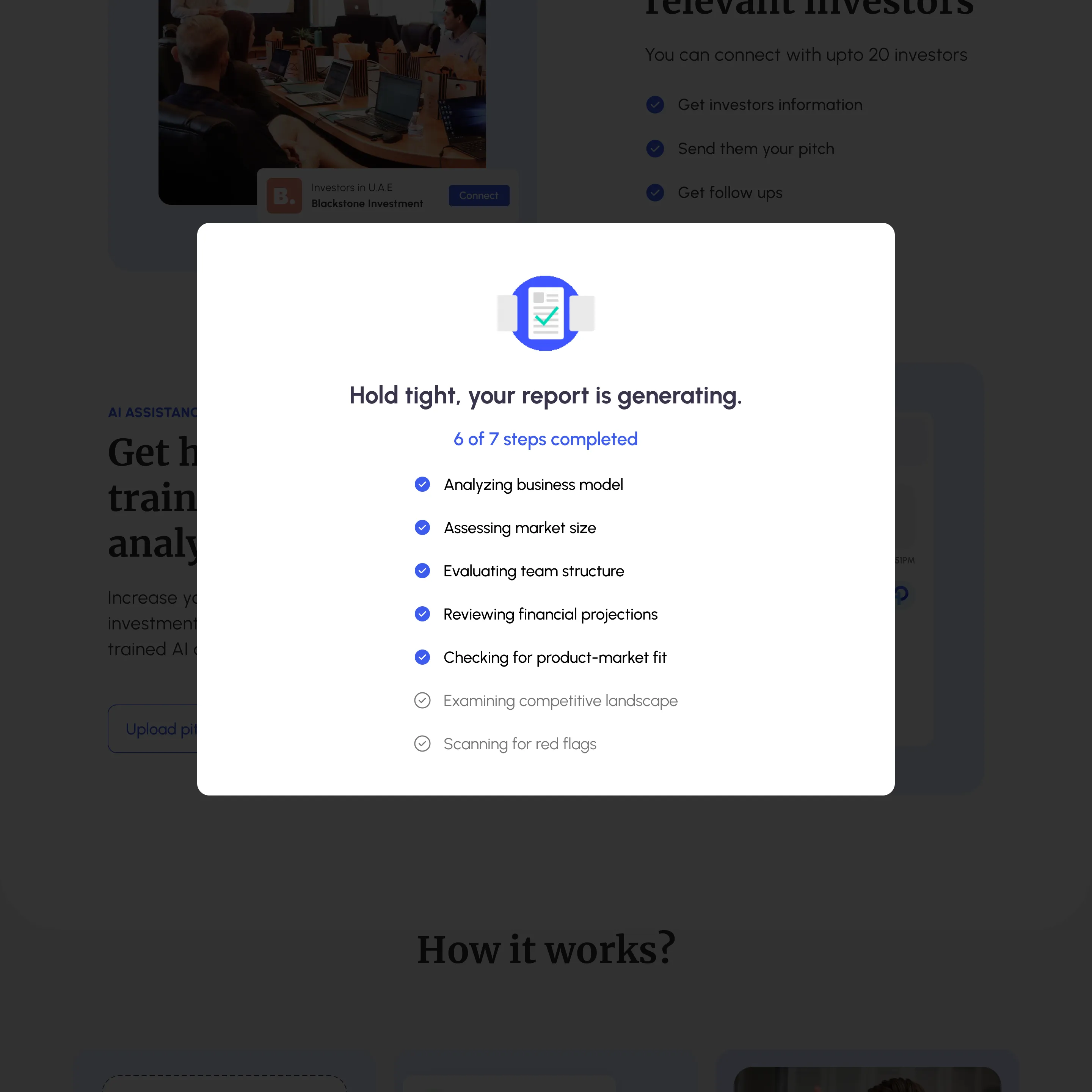 Preneurs investor matching
